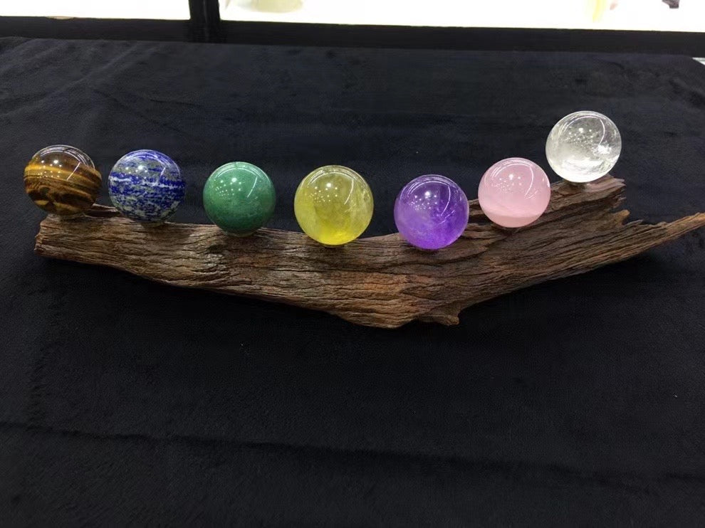 Five Elements Array Seven Crystal Spheres 1092003